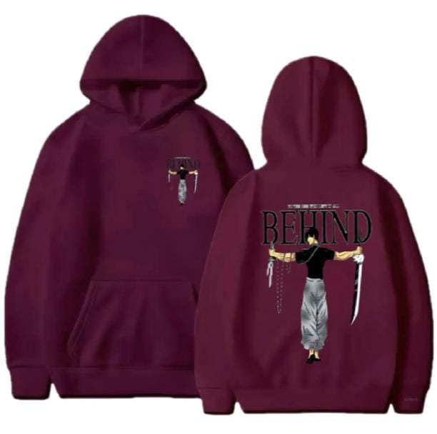 Behind Sticker Hoodie