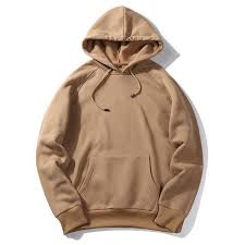 Brown Simple Hoodie